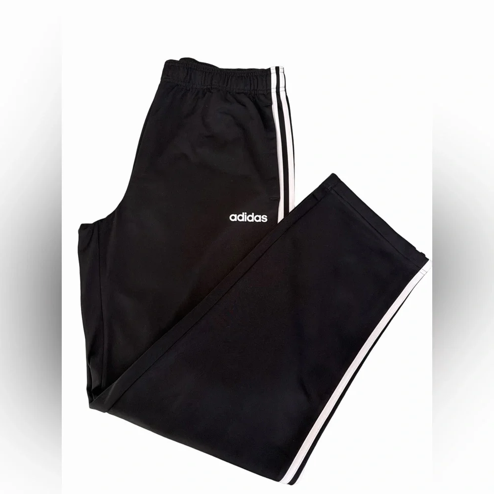 Black Adidas Men’s Essentials Track Pants